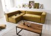 Ecksofa modular 175x92x64 gelb BRUGGE Bild 3