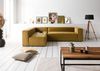 Ecksofa modular 175x92x64 gelb BRUGGE Bild 2