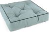 Aspero Sitzauflage 8 Stuhlkissen 40x40 cm Padua, Gepolsterte Outdoor Auflage mit Steppung Bild 2