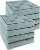 Aspero Sitzauflage 8 Stuhlkissen 40x40 cm Padua, Gepolsterte Outdoor Auflage mit Steppung Bild 5