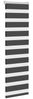 vidaXL Doppelrollo Schwarz 55x100 cm Stoffbreite 50,9 cm Polyester 4014200 Bild 3