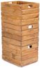 CREEDWOOD Truhe KATZENHAUS "KITTY", Mahagoni Holz, 3-teilig, Katzenhütte mit Kissen Bild 2