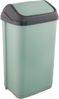 keeeper Mülleimer mit Schwingdeckel, 50 l, 38,5 x 29 x 66 cm, Swantje, Grün (Nordic Green) Bild 2