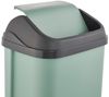 keeeper Mülleimer mit Schwingdeckel, 50 l, 38,5 x 29 x 66 cm, Swantje, Grün (Nordic Green) Bild 4