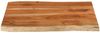 vidaXL Tischplatte 90x60x2,5 cm Rechteckig Massivholz Akazie Baumkante 370621 Bild 3