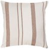 Ib Laursen - Kissenbezug Kissenhülle 50x50cm Natur Braun Gestreift 6248-00 Bild 4