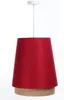 BPS Koncept 0SE0-020 Hängeleuchte SENSEI Satin auf PVC-Kunststoff rot, beige 1xE27 60W H:117cm Ø35cm dimmbar Bild 3