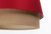 BPS Koncept 0SE0-020 Hängeleuchte SENSEI Satin auf PVC-Kunststoff rot, beige 1xE27 60W H:117cm Ø35cm dimmbar Bild 4