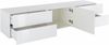TV-Board >Mercogliano< in Weiß-Hochglanz - 170x47.7x40cm (BxHxT) Bild 3