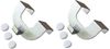 Fensterhaken Metall 4 cm U-Form 2-er Pack Bild 3
