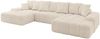 ALTDECOR Wohnlandschaft ENSI-U, Sofa Praktische Bequeme Funktionsecke Couch L-Form Eckcouch, Corner Sofa L-Form Vielseitige Sofa Wohnlandschaft Wohnzimmer Bild 2