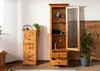 Vitrine Akazie 65x44x191 honig lackiert OXFORD #0432 Bild 4