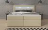 Boxspringbett Rinori mit LED, USB und Stauraum 140x200 Beige H2 (bis 70kg) Bild 3