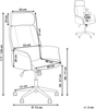 Bürostuhl PILOT Bouclé Braun Bild 2