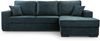 AX LIVING Eckcouch blau Luzerna Sofa L Form dunkel azurblau 265 cm R Bild 3