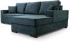 AX LIVING Eckcouch blau Luzerna Sofa L Form dunkel azurblau 265 cm R Bild 4