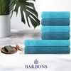 BARBONS Handtuch Set Handtücher 6-tlg, 2x Badetuch & 4x Badehandtuch Duschtücher, (6-St), Walkfrottee, 100% Baumwolle, saugstark, weich Bild 2