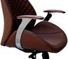 Bürodrehstuhl Designer Drehstuhl Chefsessel Pantera braun Racer Car Seat 212625 Bild 3