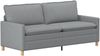 vidaXL Sofa Hellgrau 196 x 81 x 87,5 cm Stoff 42028873 Bild 2
