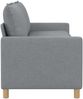 vidaXL Sofa Hellgrau 196 x 81 x 87,5 cm Stoff 42028873 Bild 4