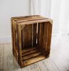 Obstkiste Vintage Geflammt 50 x 40 x 30cm Bild 3