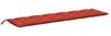 vidaXL Gartenbank-Auflagen 2 Stk. Melange Rot 200x50x7 cm Stoff 4002636 Bild 5