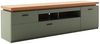 TV-Lowboard Marlena / Moniz, Holzwerkstoff, Grün, Holzfarben, 195 x 57 x 44 cm Bild 4