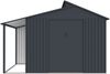Metall Gerätehaus Viva Varianta, Stahl Anthrazit, 9,12 m² Bild 3