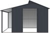 Metall Gerätehaus Viva Varianta, Stahl Anthrazit, 9,12 m² Bild 4