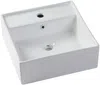Vente-unique - RINAREL Waschbeckenmöbel Holz, Platte Beige - B 46 cm x H 60 cm x L 120 cm Bild 5