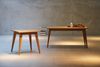 Esstisch Xaver aus Eichenholz, modernes Design, natur, rechteckig, für 4–6 Personen Bild 3