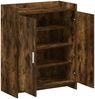 vidaXL Schuhschrank Geräucherte Eiche 73,5 x 36 x 92 cm Holzwerkstoff 8011311 Bild 3