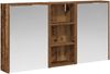 vidaXL Badezimmerschrank-Set 3 pcs 116 x 16 x 62,5 cm Holzwerkstoff 3403814 Bild 2