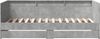 vidaXL Tagesbett mit Schubladen ohne Matratze Betongrau 90x190 cm 3280856 Bild 4