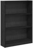 vidaXL Bücherregal Schwarz Eichen-Optik 80 x 24 x 109 cm Holzwerkstoff 875016 Bild 2