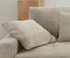 Big-Sofa 284 cm breit Wellenunterfederung Lounge-Couch Stauraum Cord Beige Grau Bild 5