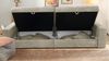 Big-Sofa 284 cm breit Wellenunterfederung Lounge-Couch Stauraum Cord Beige Grau Bild 4