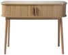 Casâme 'ERNEST' Konsole 2 Schiebetüren B100 cm - Helles Holz Bild 1