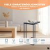Relaxdays Beistelltisch in C-Form Bild 5