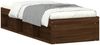 vidaXL Bettgestell Braun Eichen-Optik 75 x 190 cm 3203851 Bild 3