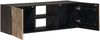 vidaXL TV-Schränk mit Regal mit Speicher Messing 105 x 30 x 35 cm 42020077 Bild 2