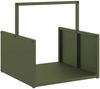 vidaXL Brennholzregal Olivgrün 40x40x40 cm Kaltgewalzter Stahl 864274 Bild 2
