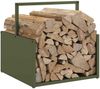 vidaXL Brennholzregal Olivgrün 40x40x40 cm Kaltgewalzter Stahl 864274 Bild 4