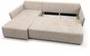 AX LIVING Ecksofa Damascus Beige mit Schlaffunktion Bettkasten Schlafsofa 212 cm links Bild 5