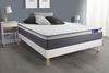 Actiflex plus Matratze 120x190 cm + Bettgestell mit Lattenrost, Härtegrad 5, Taschenfederkern und Memory-Schaum, Höhe : 26 Bild 2