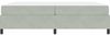 vidaXL Bettrahmen Hellgrau 200 x 200 cm Stoff 3399084 Bild 5
