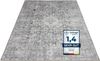 LUXOR living Teppich Lago, rechteckig, Höhe: 6 mm, faltbarer Teppich, modernes Design, waschbar, In- und Outdoor geeignet, Grau-anthrazit, 200x290 cm Bild 2