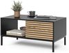 Couchtisch Eliza Goldkraft Eiche/Anthrazit 90 x 50 cm mit einer Schublade Vicco Bild 5