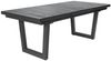 Gartentisch Nizza Ausziehtisch mit Synchronauszug 160/210x100x75 cm Keramik Anthrazit Bild 2