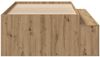 vidaXL Bettrahmen Artisan-Eiche 100 x 200 cm Holzwerkstoff 3335188 Bild 5